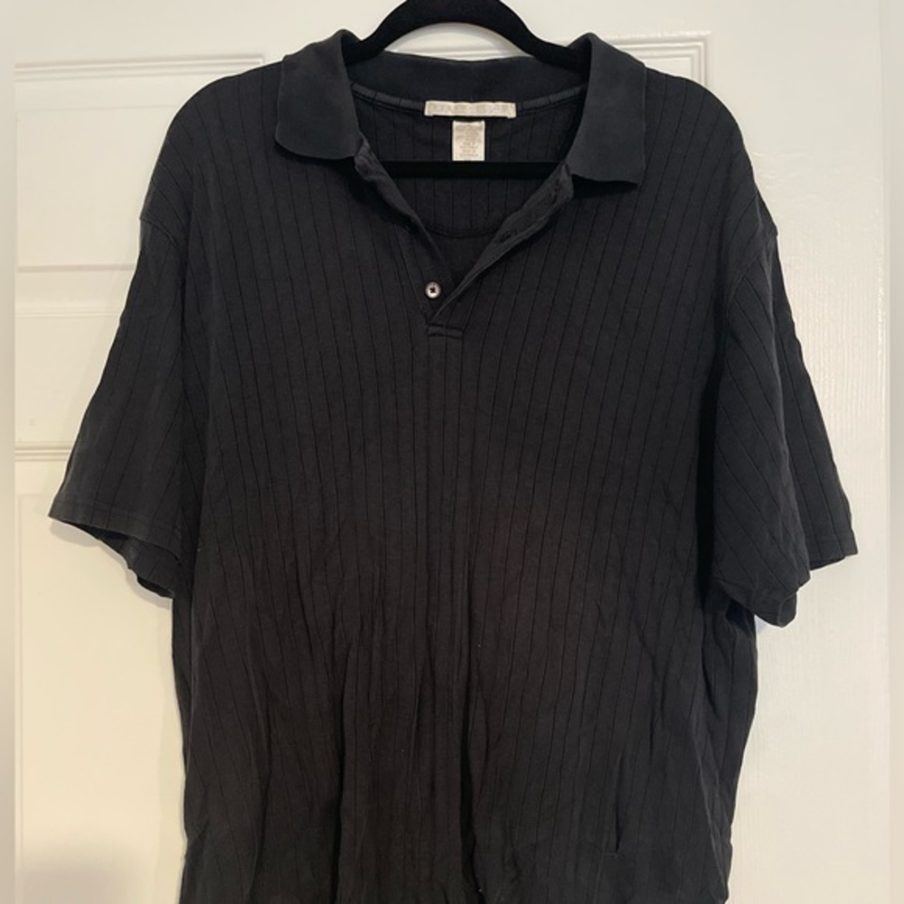 XXL Perry‎ Ellis Ribbed Polo